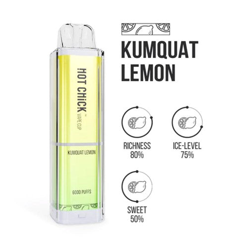 HOT CHICK辣妹6000口一次性爆款（typeC充电）